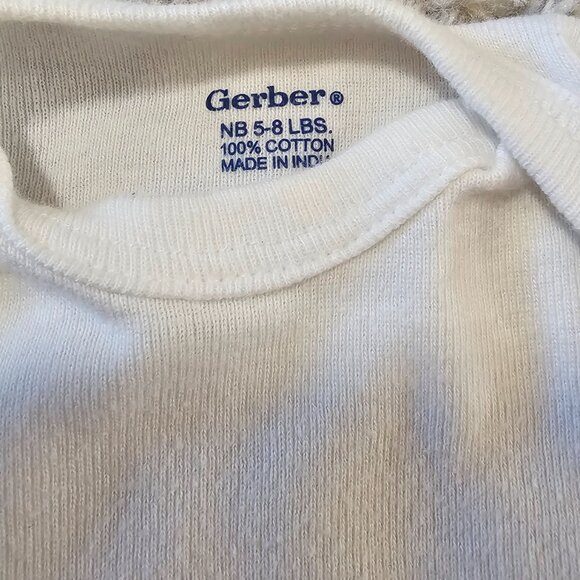 Gerber Baby Boy 3 piece Onesie Set Newborn - Picture 3 of 8